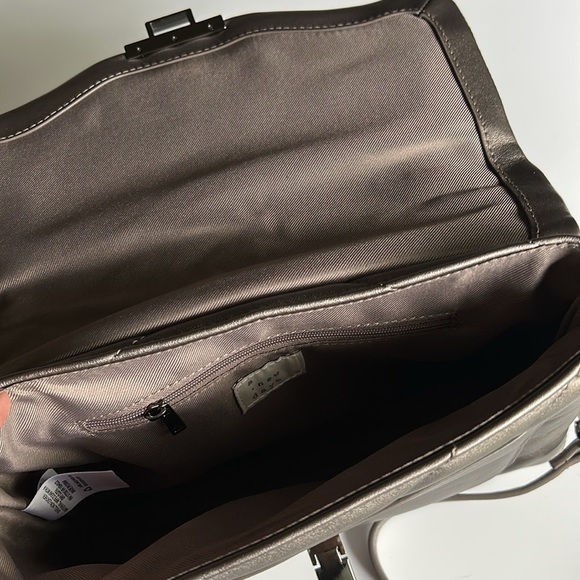 A New Day Quilted Boxy Crossbody Bag - Metallic Gray - Picture 6 of 14